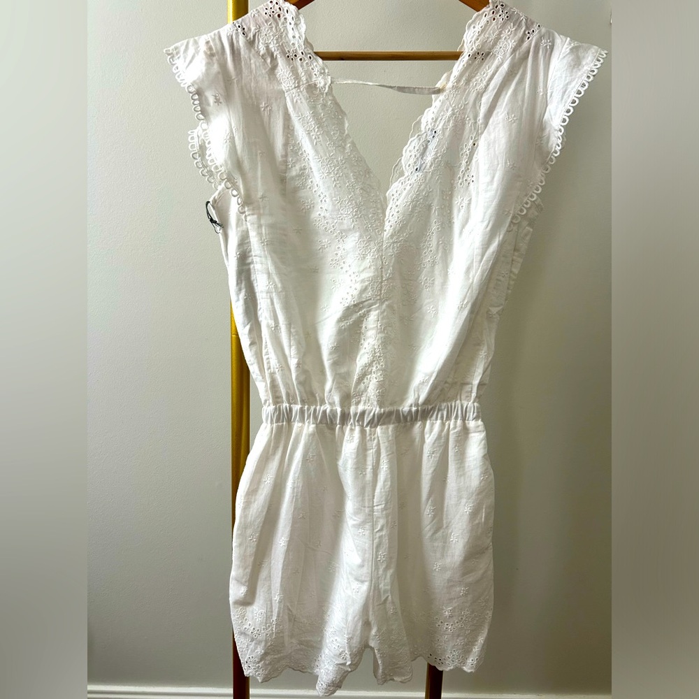 Tart white romper